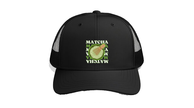 Baseball cap Black MATCHA 204