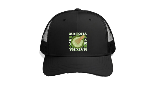 Baseball cap Black MATCHA 204