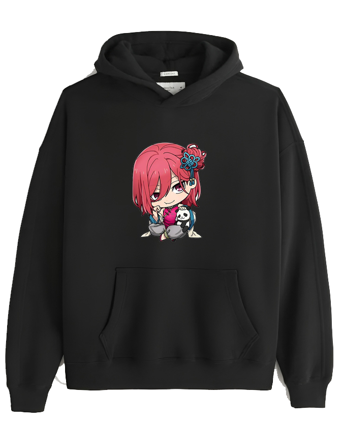 blue lock One Size hoodie Black 15