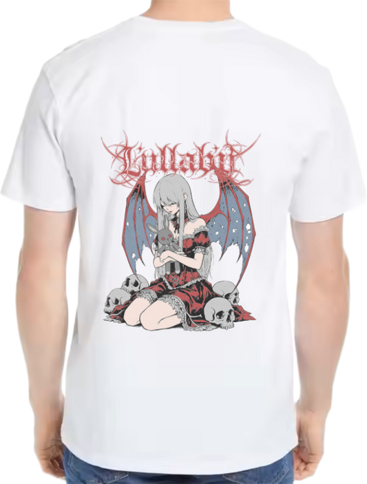 Goth Oversize  t- shirt  White Back 15