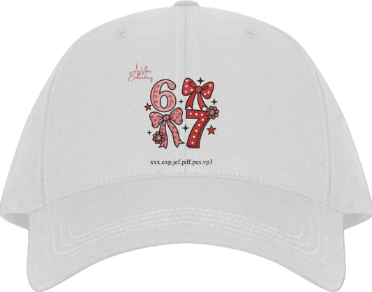 67 designs Baseball cap White 15