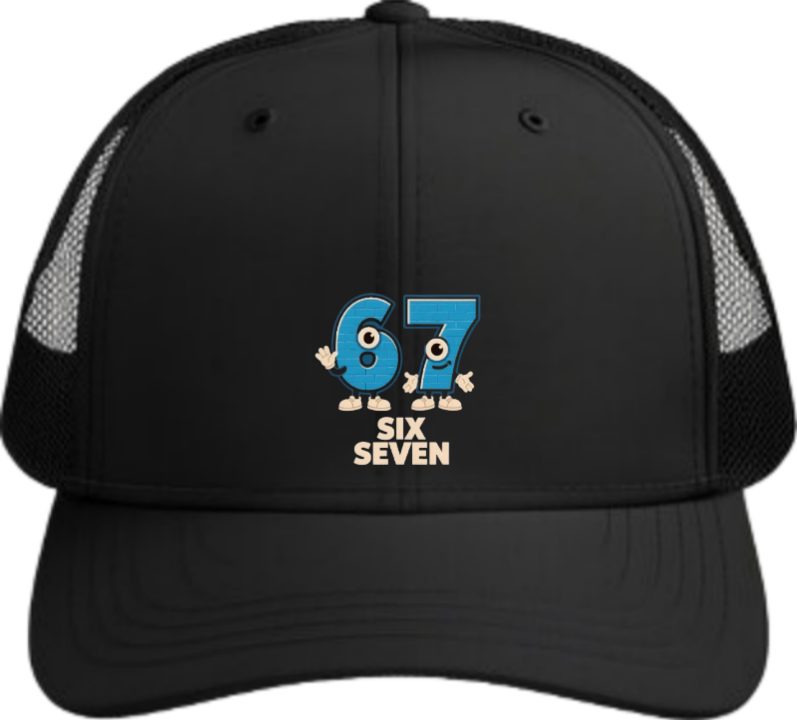 67 designs Baseball cap Black 15