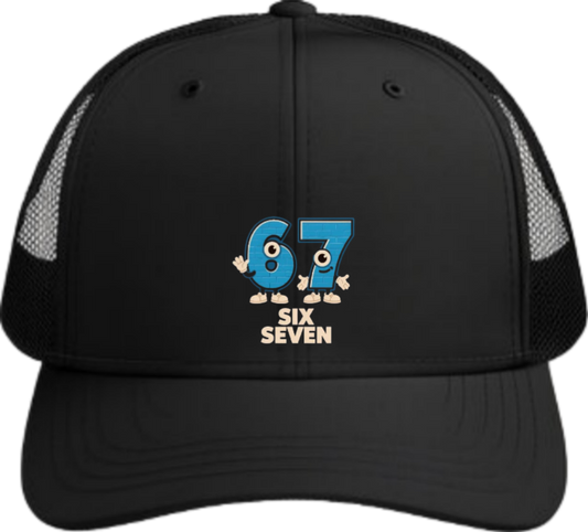 67 designs Baseball cap Black 15