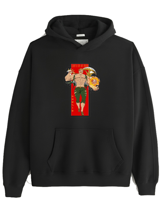 Anime Nanatsu no taizai seven deadly sins Oversize Hoodie Black 15