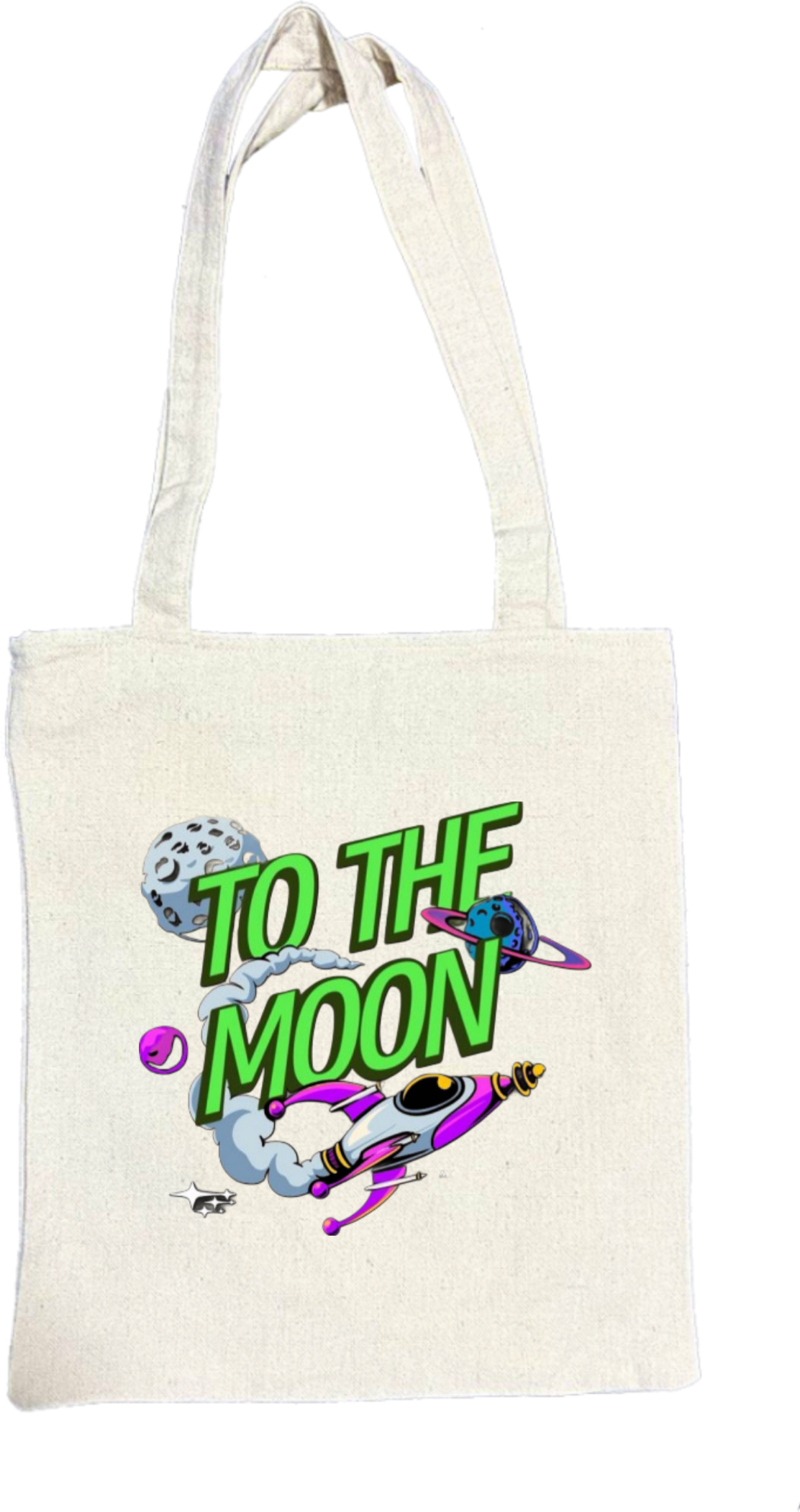 aliens tote bag Beige 16