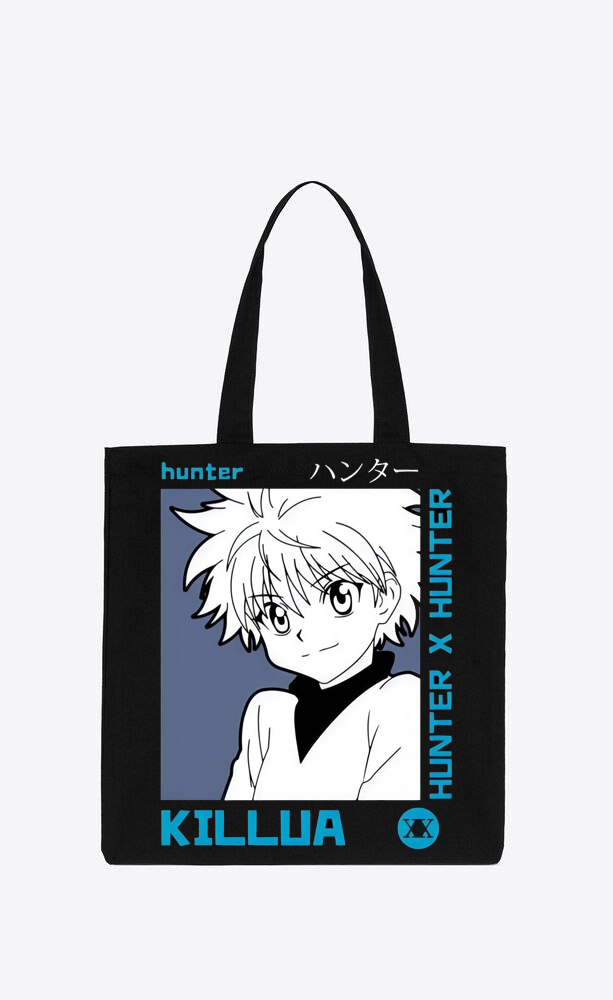 Hunter × Hunter tote bag Black 14