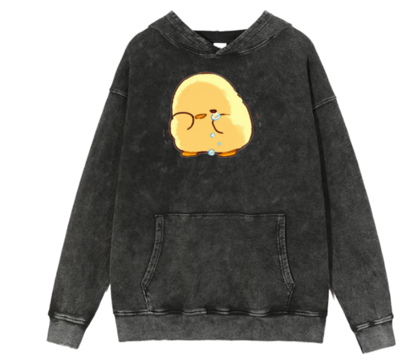 duck Oversize Hoodie Washed 15