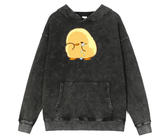 duck Oversize Hoodie Washed 15