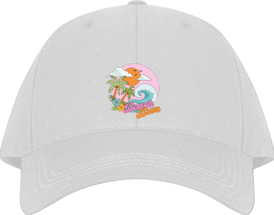 Summer Vibes Baseball cap White 15