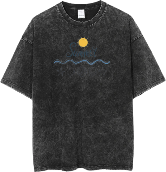 Summer Vibes One Size t- shirt Washed 15