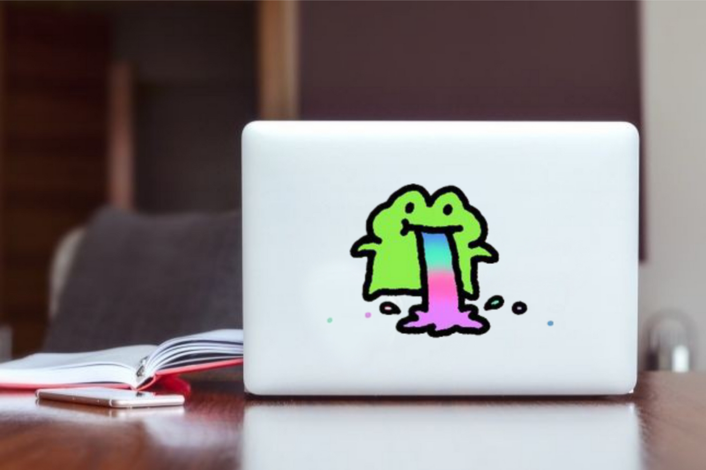 Frog Laptop Sticker 15