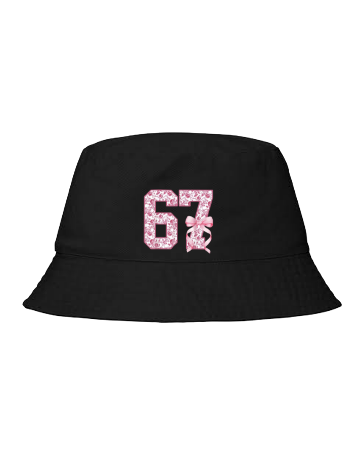 67 designs Bucket hat Fishman hat cap Black 15