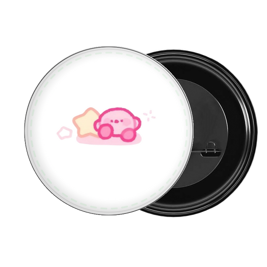 Cute Anime Kirby Bunny Pin Button – Kawaii Pink Rabbit Costume Metal Badge, Aesthetic Backpack & Jacket Accessories, Perfect Gift for Gamers and Anime Fans 15