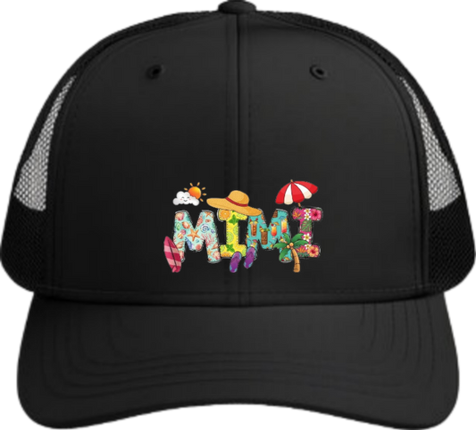 Summer Vibes Baseball cap Black 15