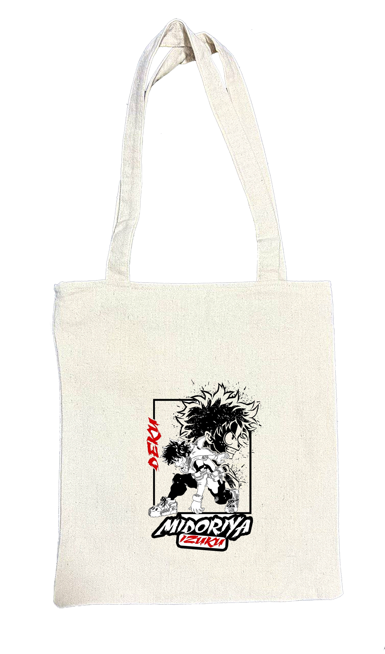 bnha boku no hero academy tote bag beige 15