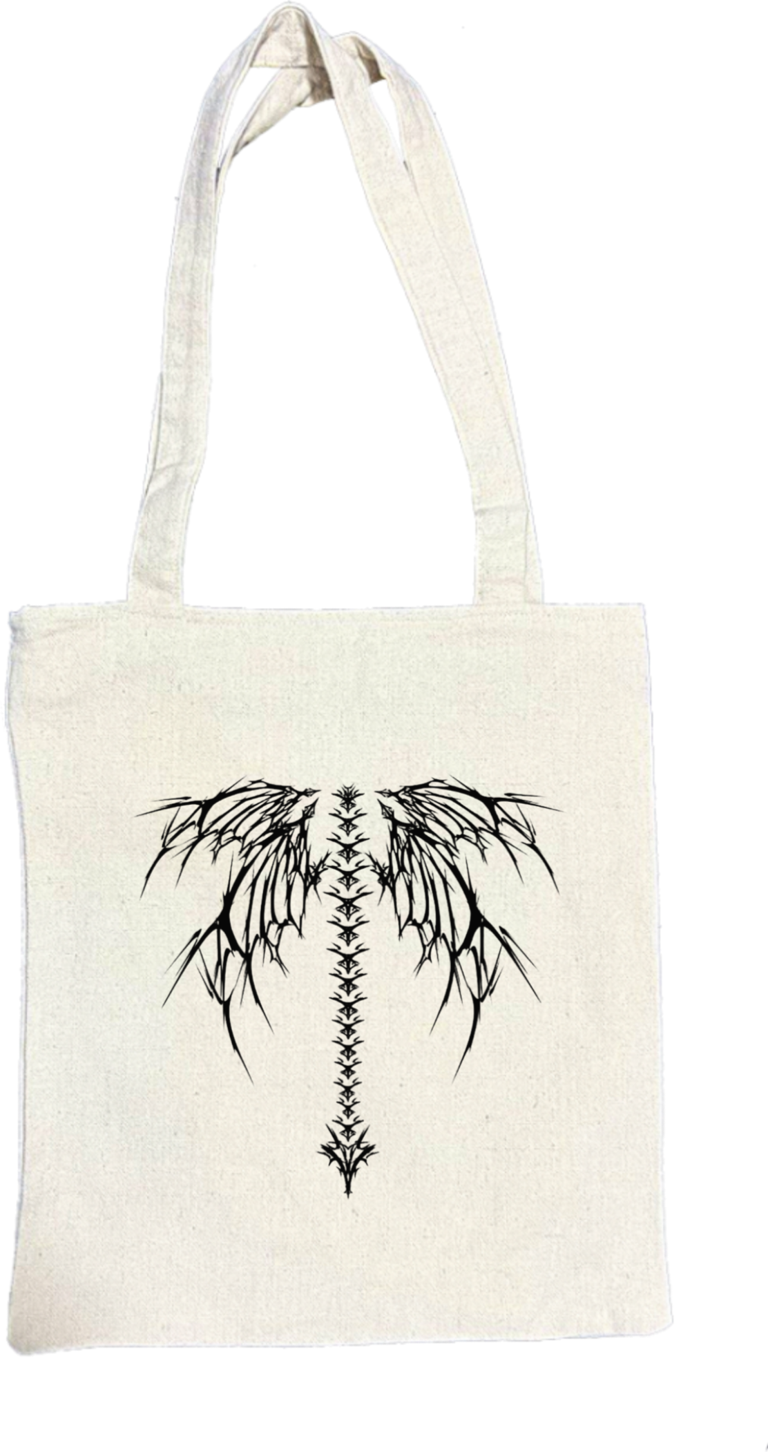 Goth tote bag Beige 23