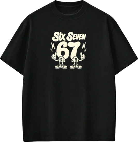 67 designs One Size t- shirt Black 15