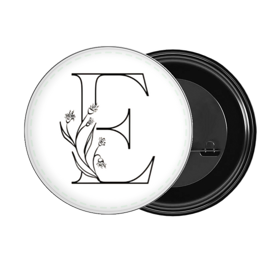 vector letter brooch E 15
