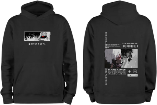 Tokyo Ghoul One Size hoodie Black Back 15