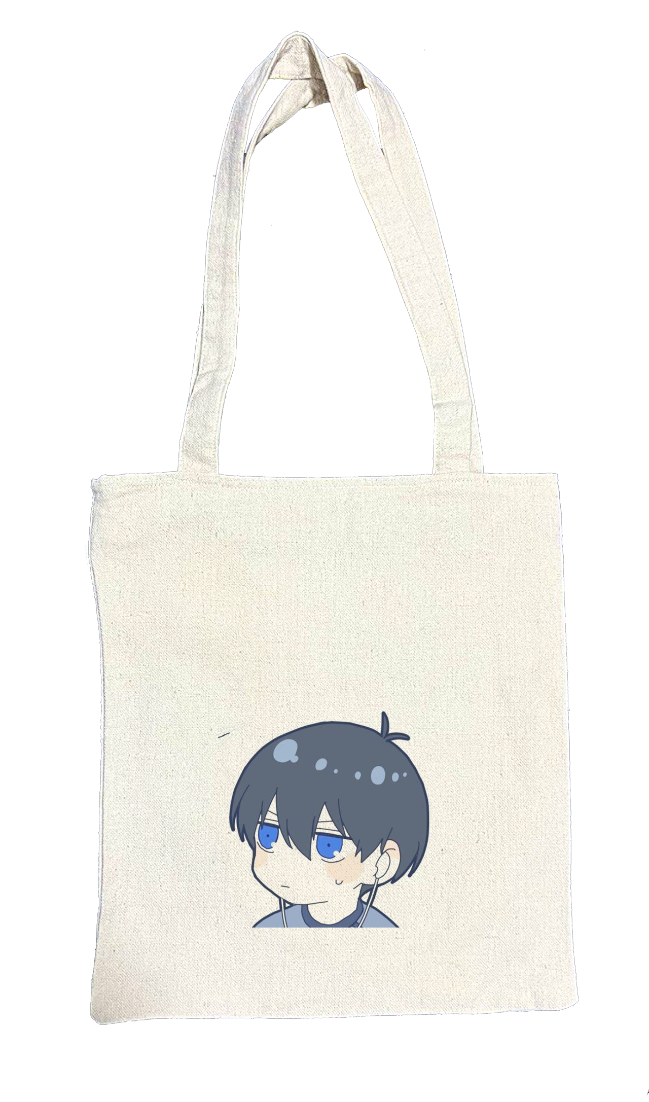 blue lock tote bag beige 15