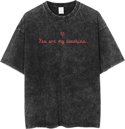VaIentine coupIe One Size t- shirt Washed 15