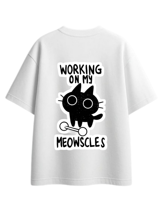 workout gym pilates One Size t- shirt White Back 15