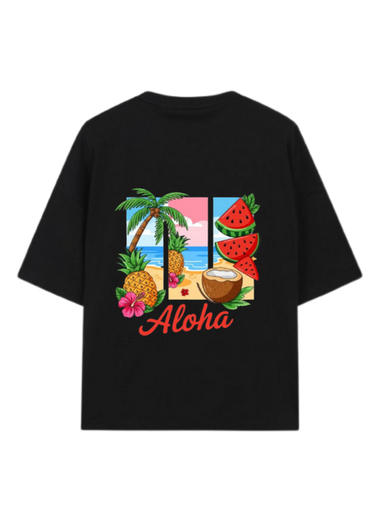 Summer Vibes t- shirt Black Back 15