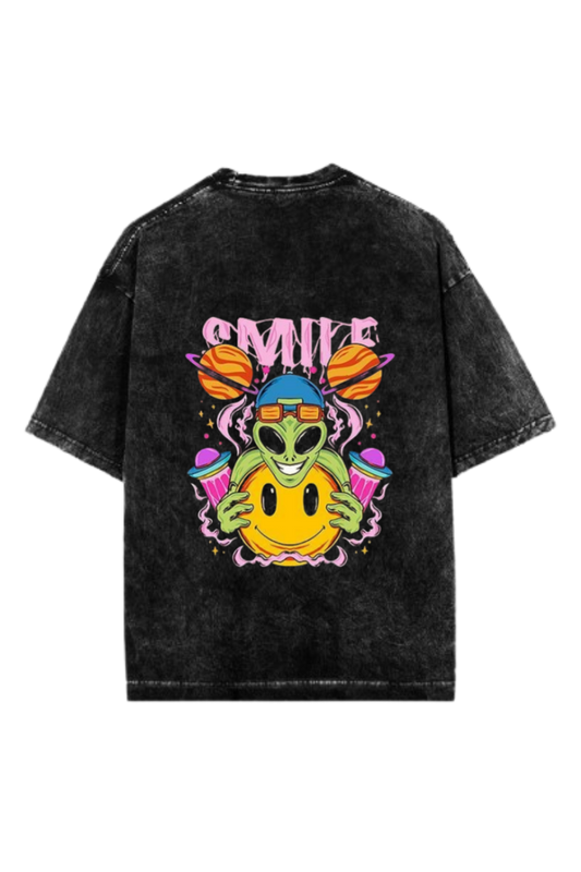 aliens One Size t- shirt Washed Back 15