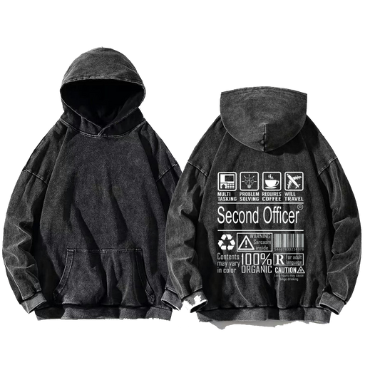 CONTENTS MAY VARY IN COLOR oversize hoodie Washed back 118