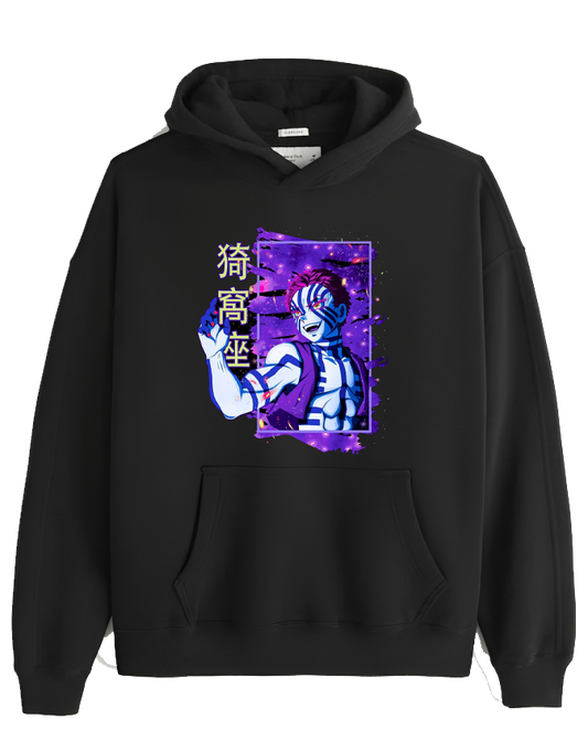 Anime Demon slayer nezuko tanjiro Oversize Hoodie Black 68