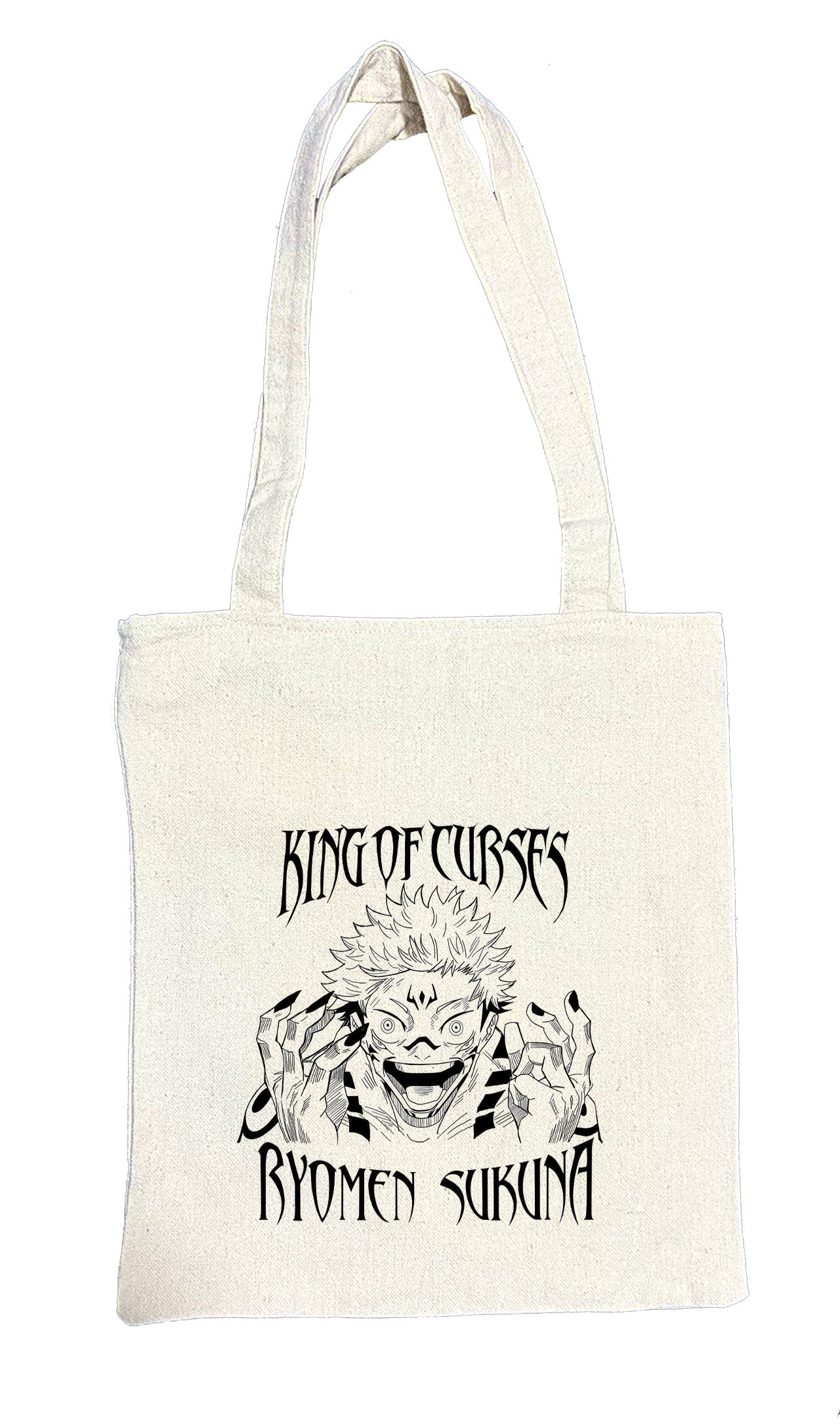 jujutsu kaisen GOJO  tote bag biege 15