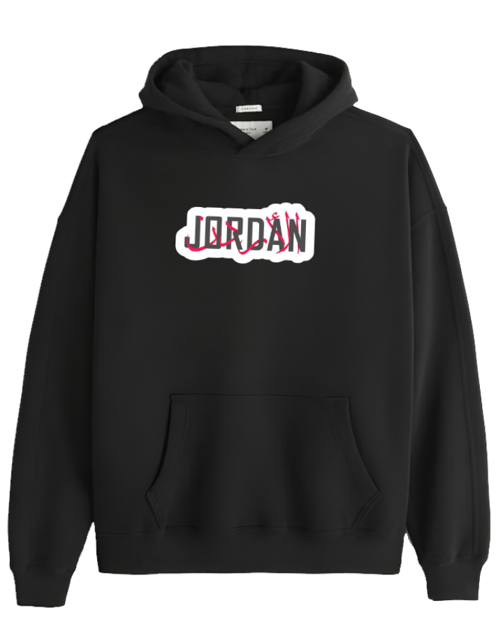 Jordan Oversize Hoodie Black 15