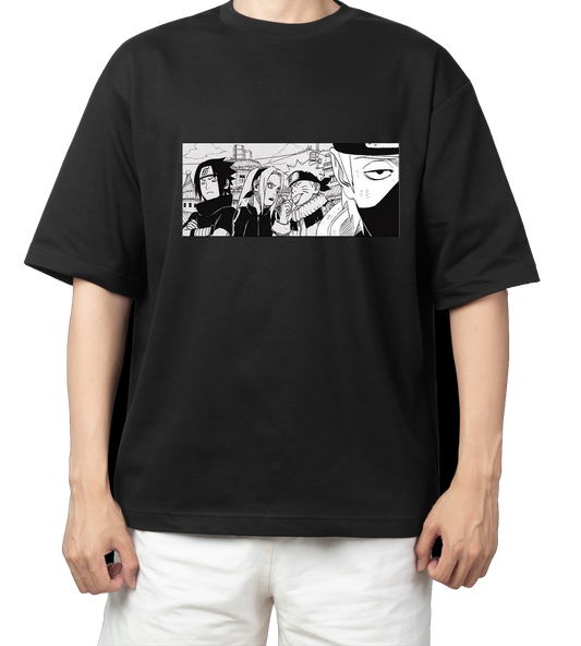 Naruto Shippuden t- shirt One Size Black 15