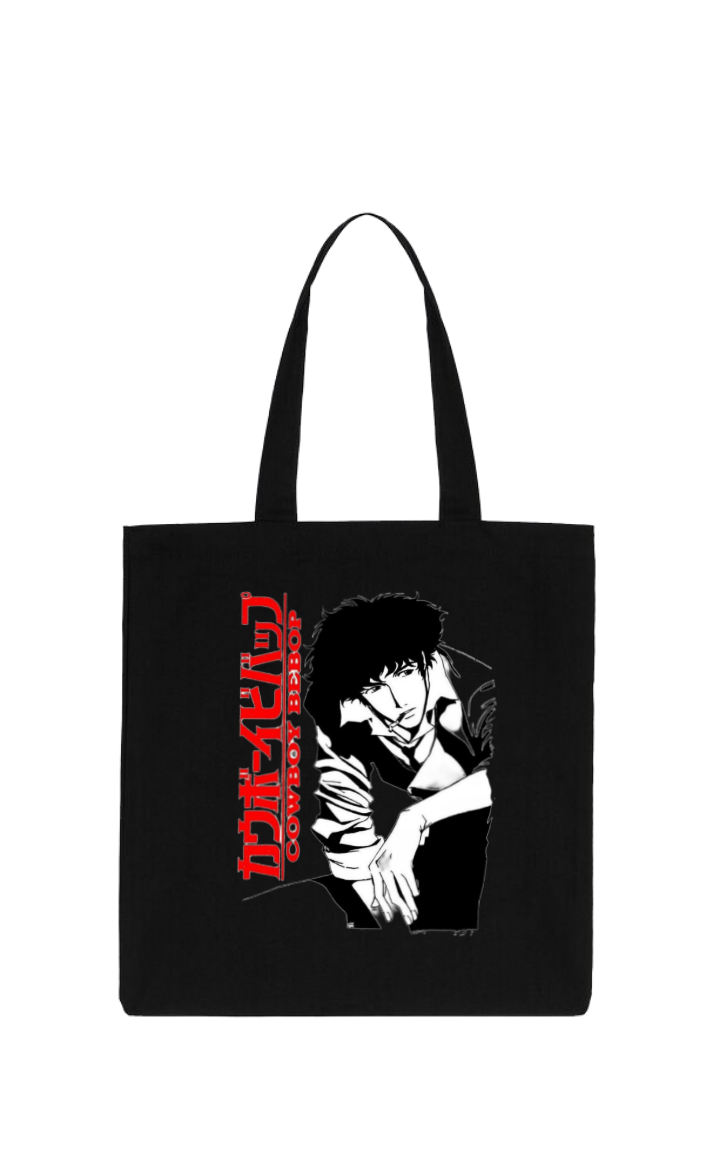 Cowboy Bebop tote bag Black 4