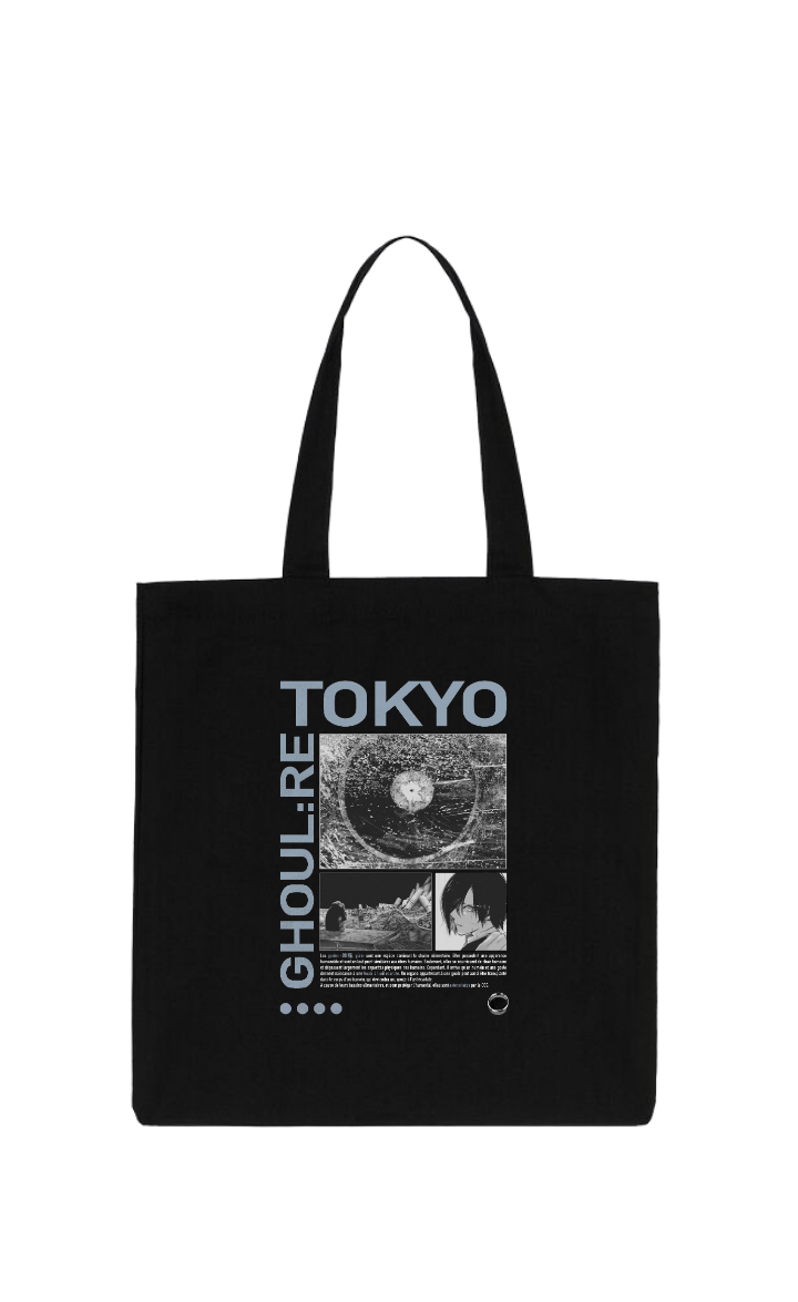 Tokyo ghoul tote bag Black 15
