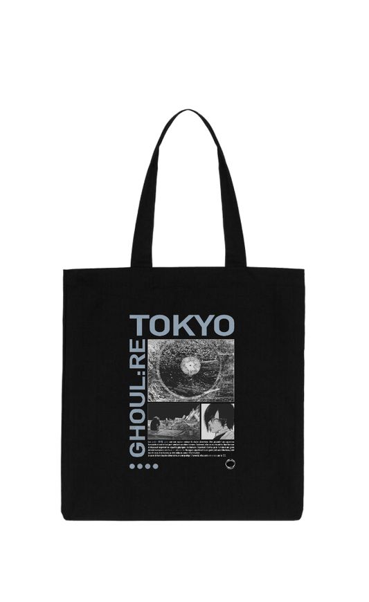 Tokyo ghoul tote bag Black 15