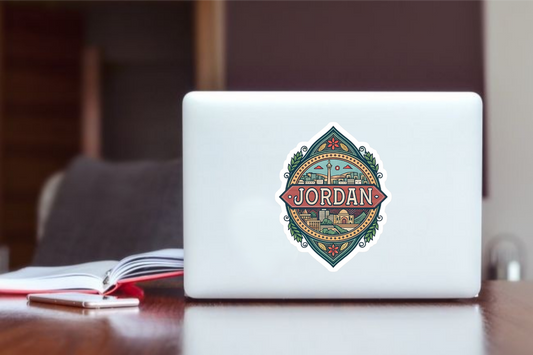 Jordan Laptop Sticker 15