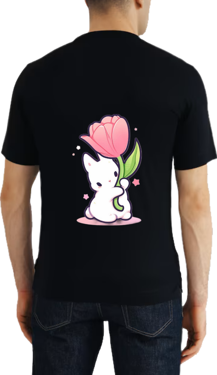 herkesemoda t- shirt One Size Black back 14