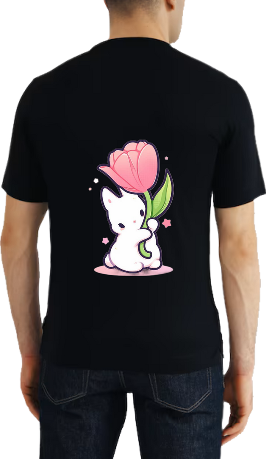 herkesemoda t- shirt One Size Black back 14