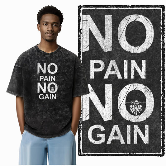 Go Hard Or Go Home Workout Gym T-Shirt Washed Oversized for Men Women, Vintage Fitness Bodybuilding Graphic Tee, Casual Short Sleeve Charcoal Top 15