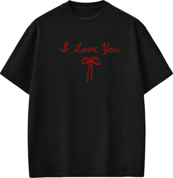 VaIentine coupIe t- shirt Black 15