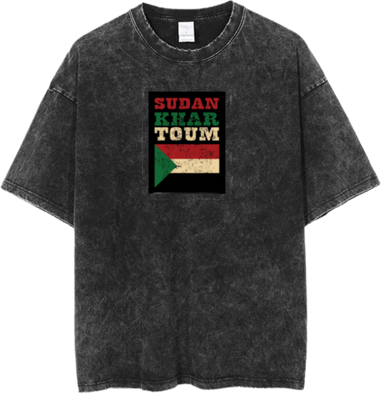 Sudan One Size t- shirt Washed 15