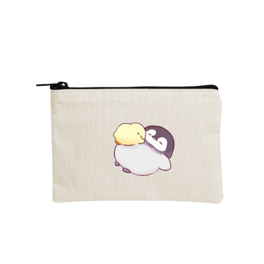 duck wallet pencil case Beige 15