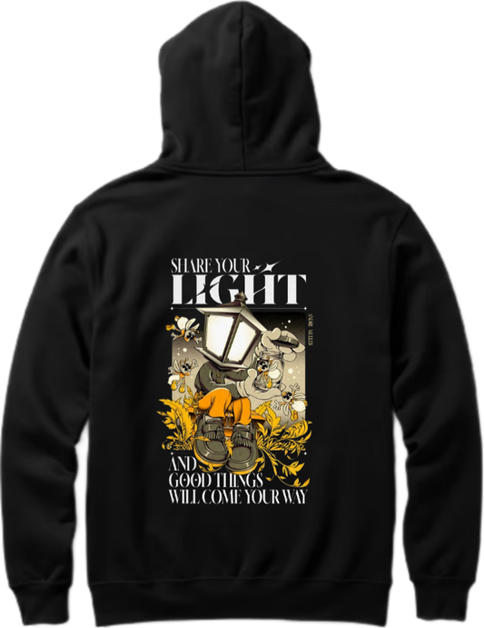 aliens Oversize Hoodie Back Black 23