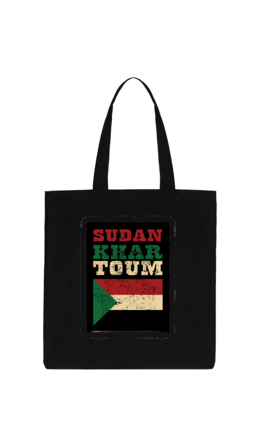 Sudan tote bag Black 15