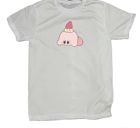 Cute Anime Kirby T-Shirt – Kawaii Graphic Tee, Soft Casual fit Sleeve Shirt for Women, Men, Teens, and Gaming Fans 15
