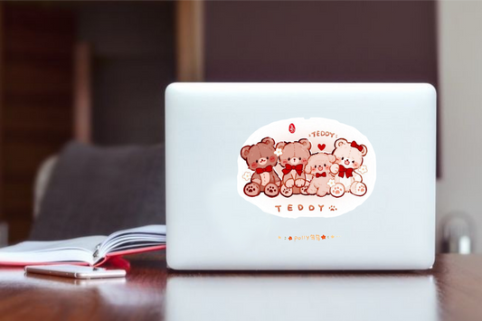 bear Laptop Sticker 15