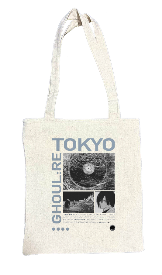 Tokyo ghoul tote bag beige 15