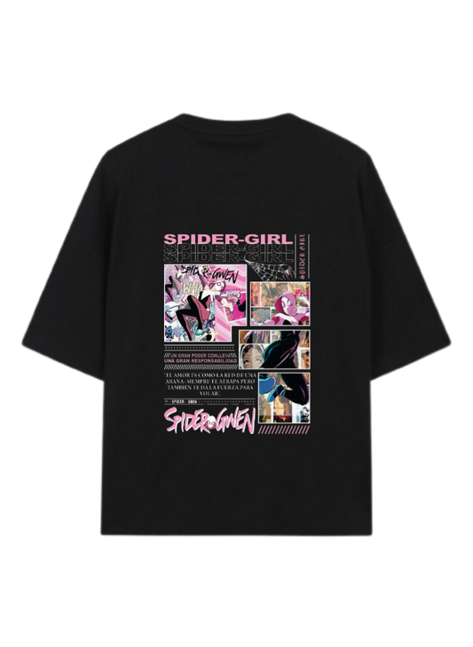 Spiderman t- shirt One Size Black Back 15