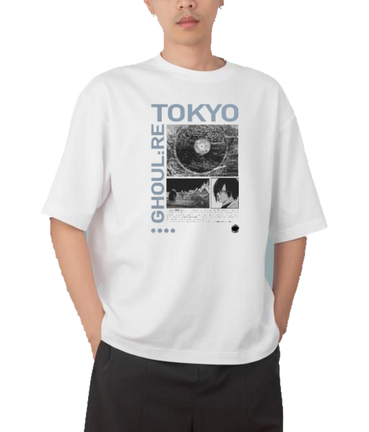 Tokyo ghoul t- shirt One Size White 15
